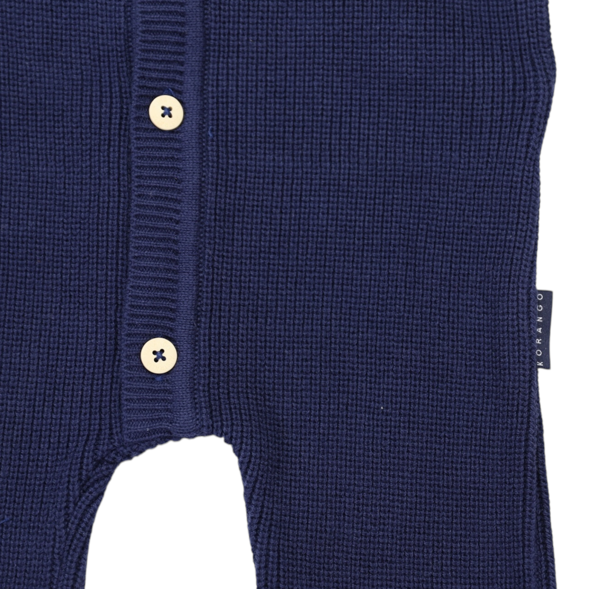 Plush Knit Romper Navy