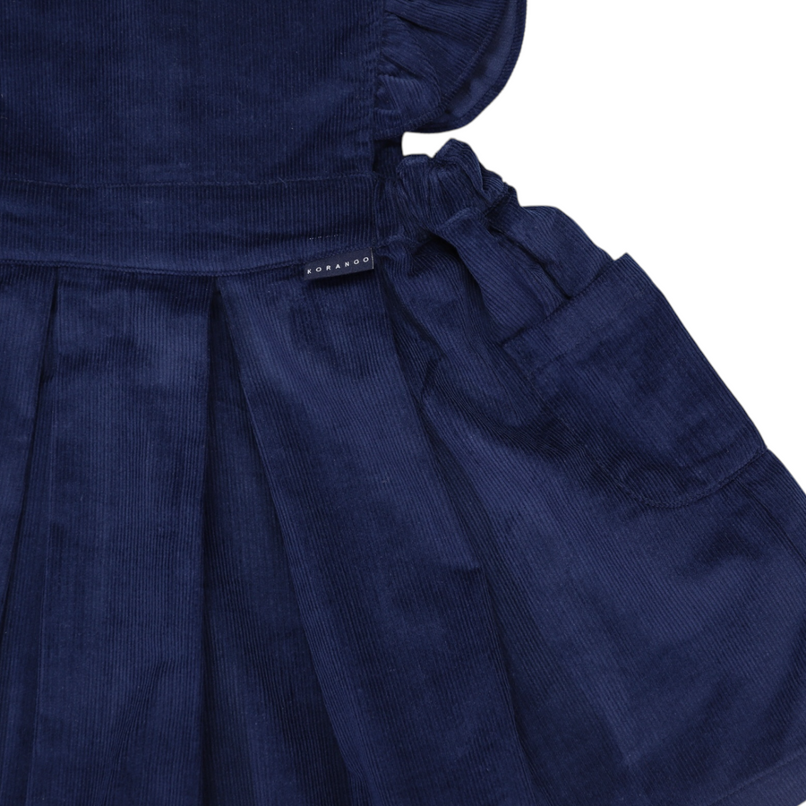 Cord Dress Navy