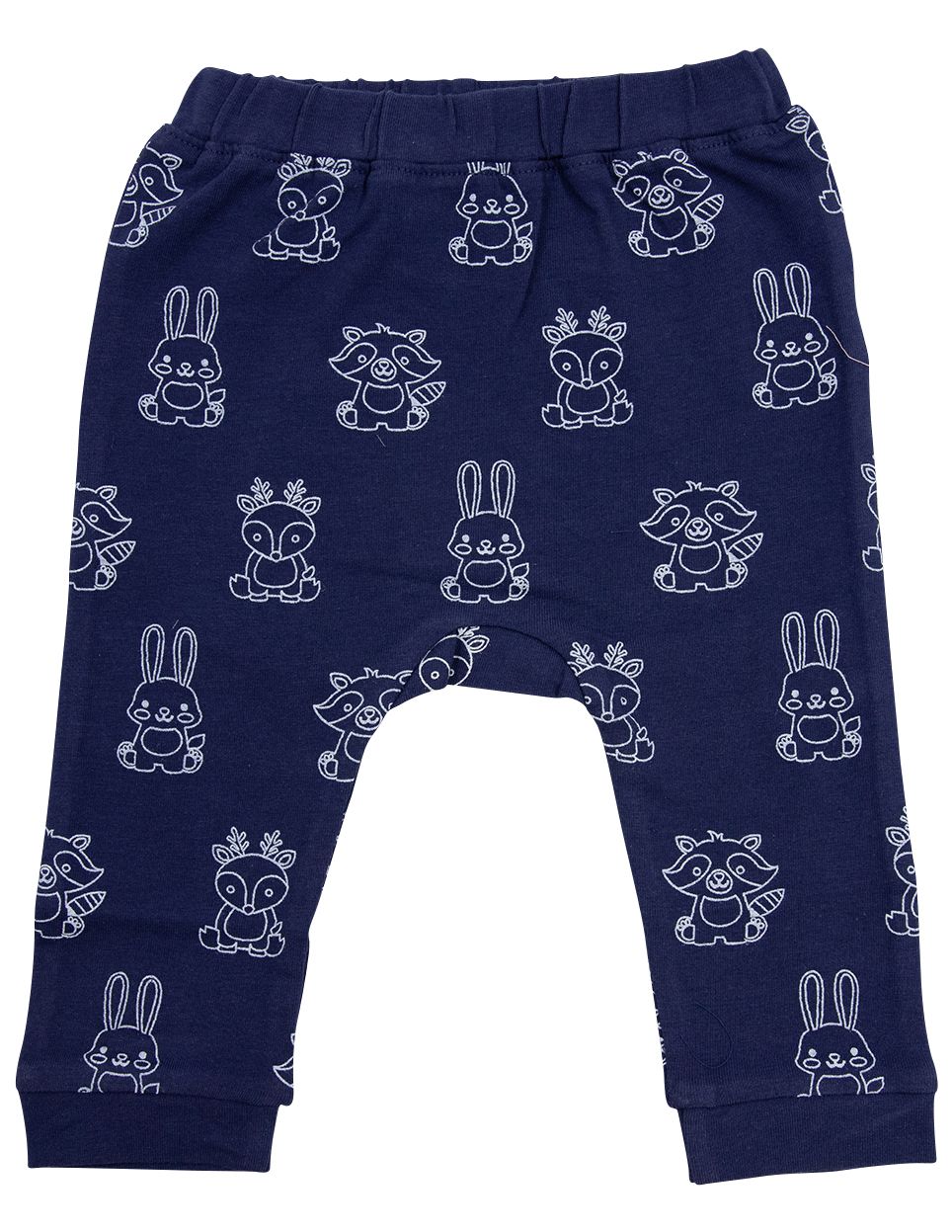 Organic Cotton Legging Navy Print