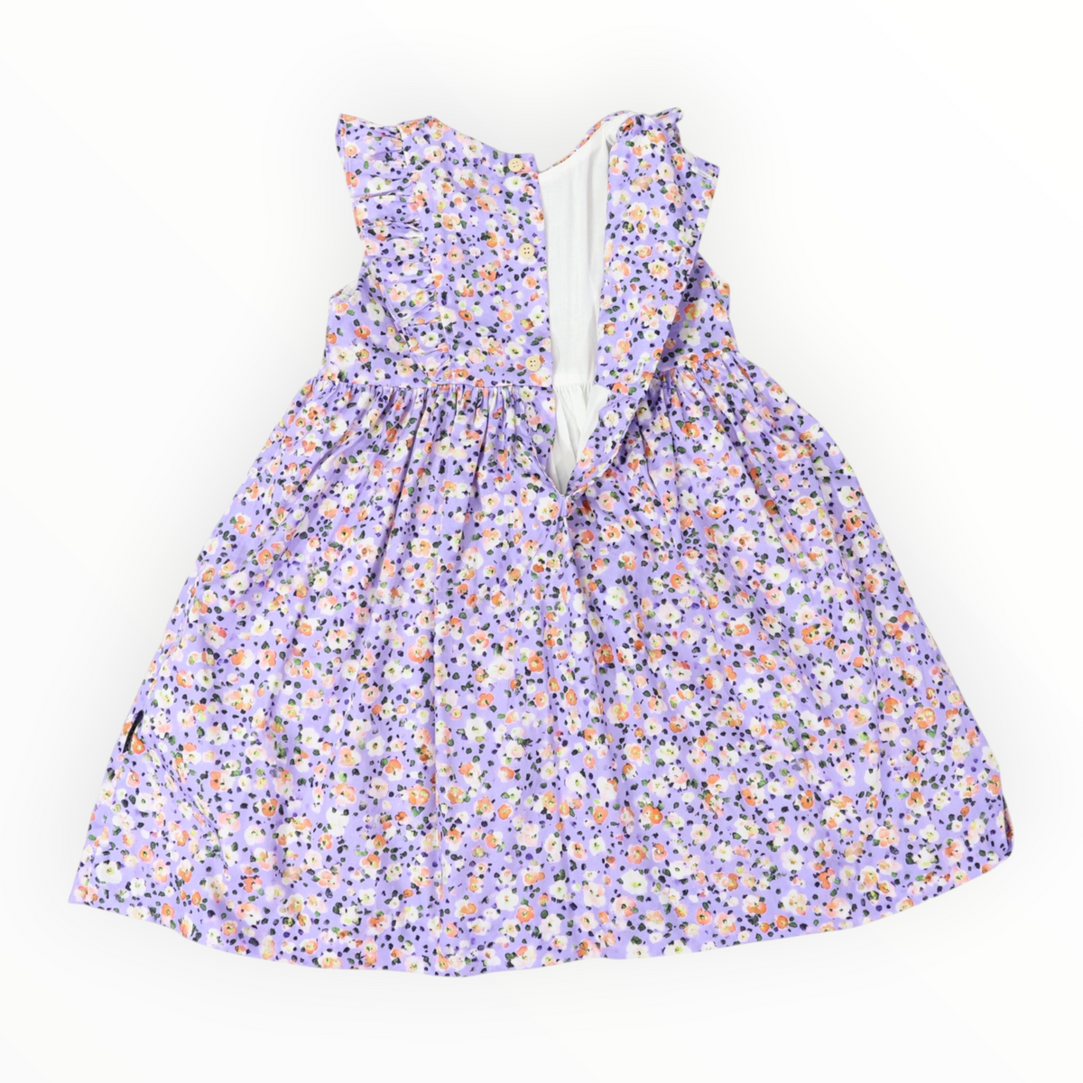 Floral Smocked Dress Lilac