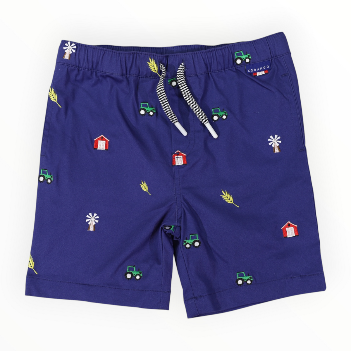 Emb. Short Navy