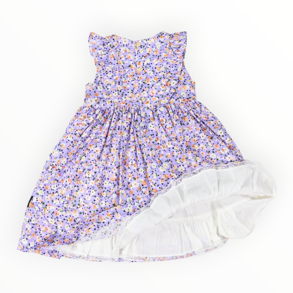 Floral Smocked Dress Lilac