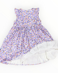 Floral Smocked Dress Lilac