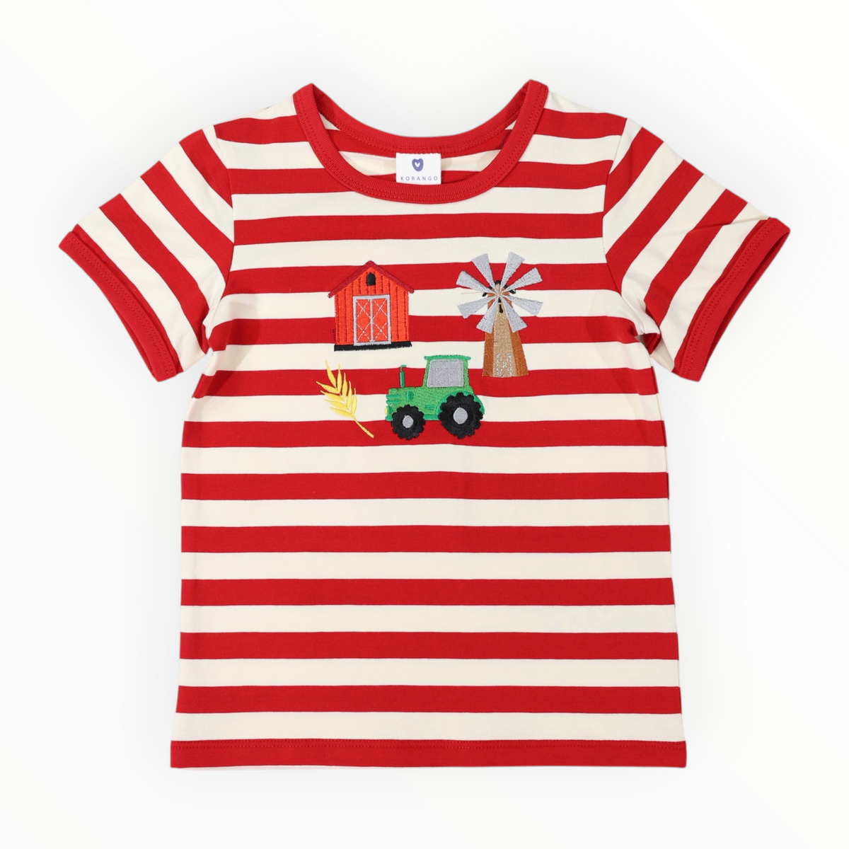 Farm Tee Red