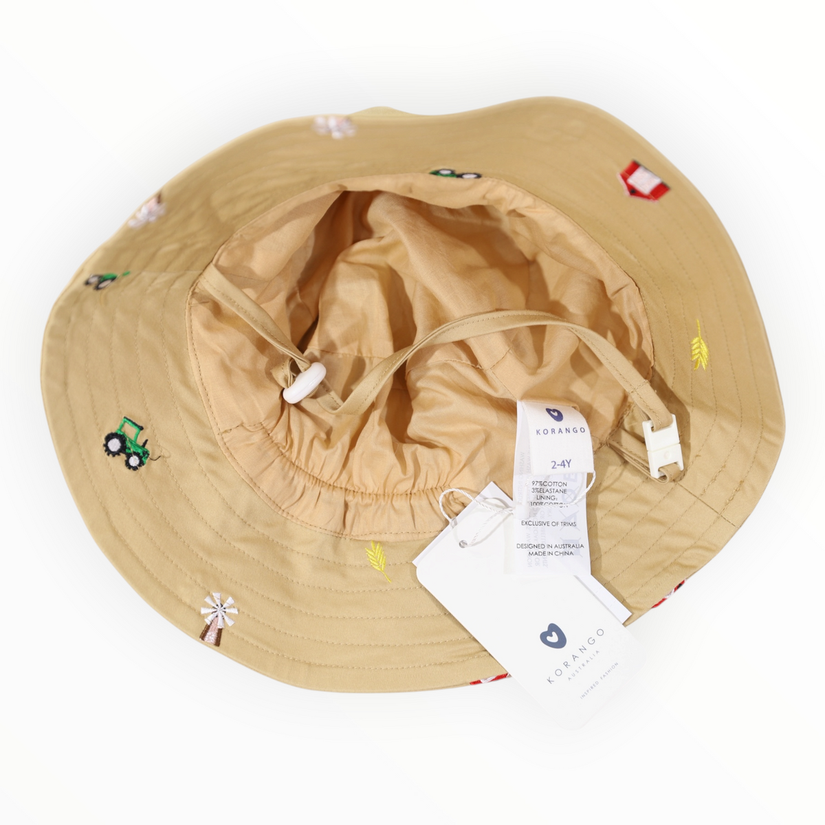 Emb. Sunhat Sand