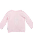 Rosettes Cardigan Pink