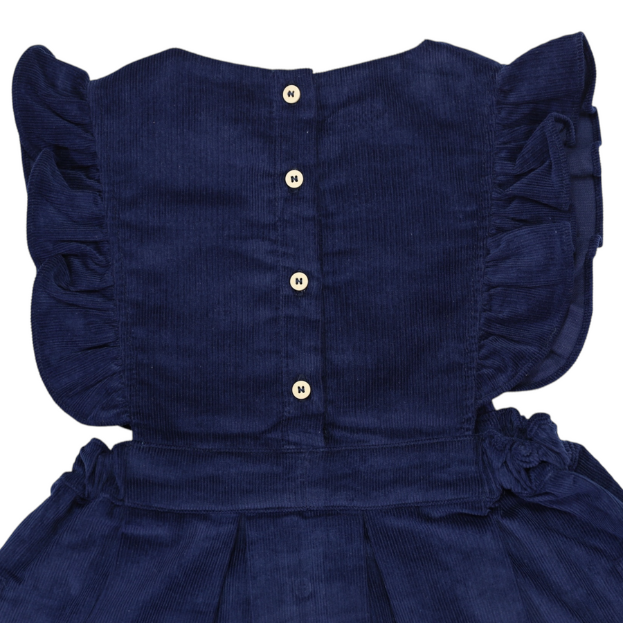 Cord Dress Navy