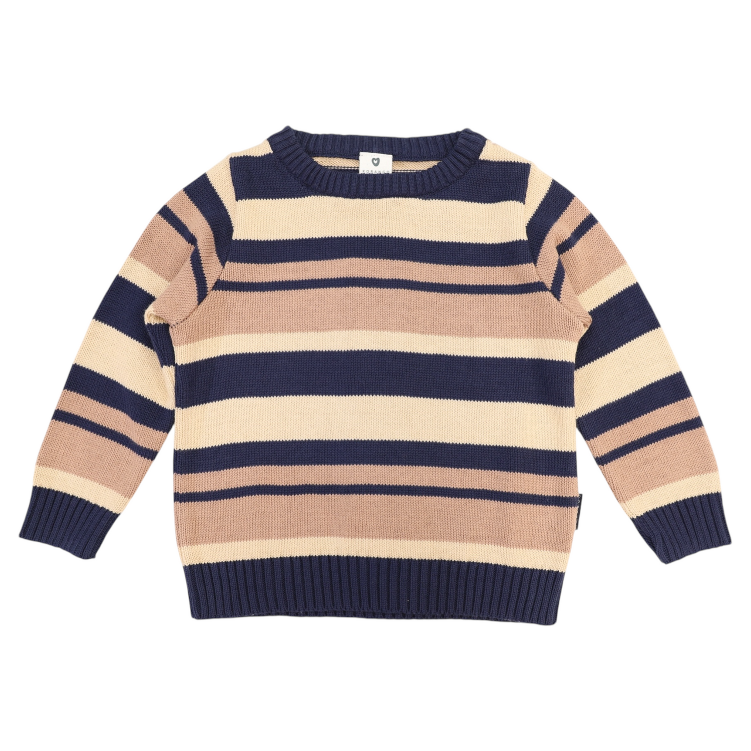 Striped Sweater Navy