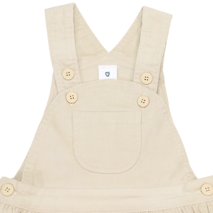 Corduroy Dress Beige