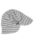 Striped Legionnaires Hat Charcoal