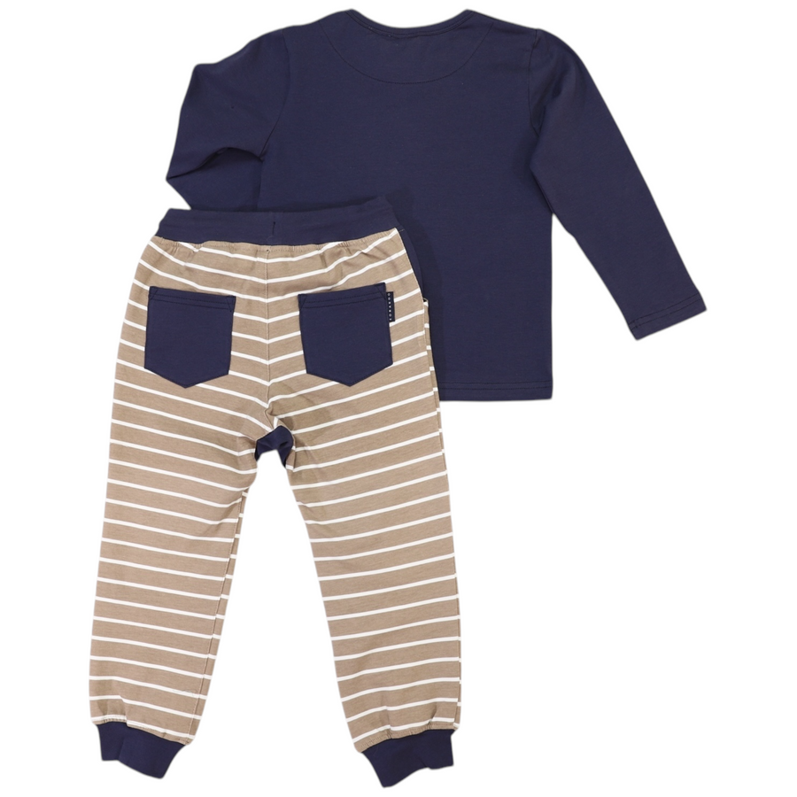 T-Rex Pyjamas Chestnut
