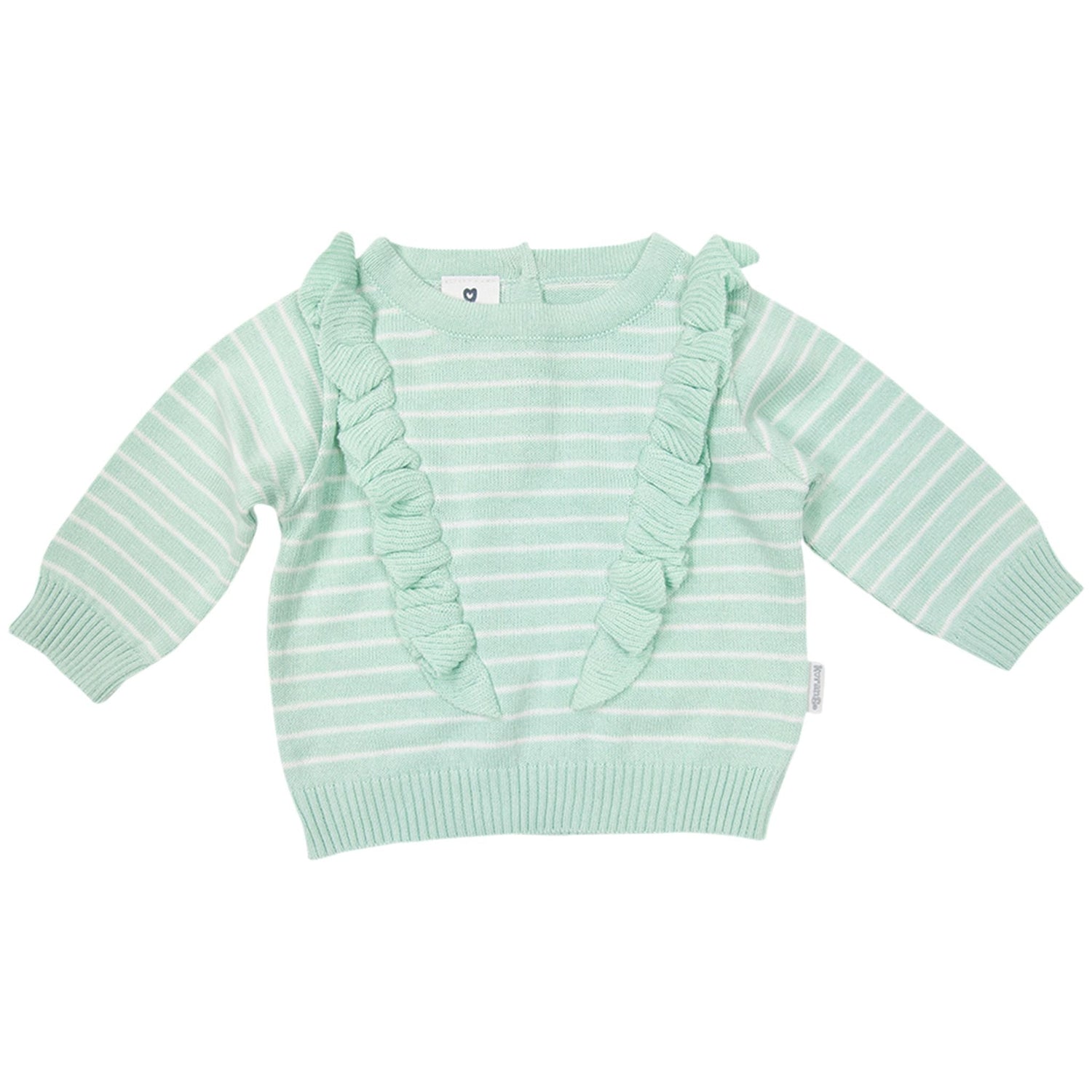 Frill Knit Sweater Mint