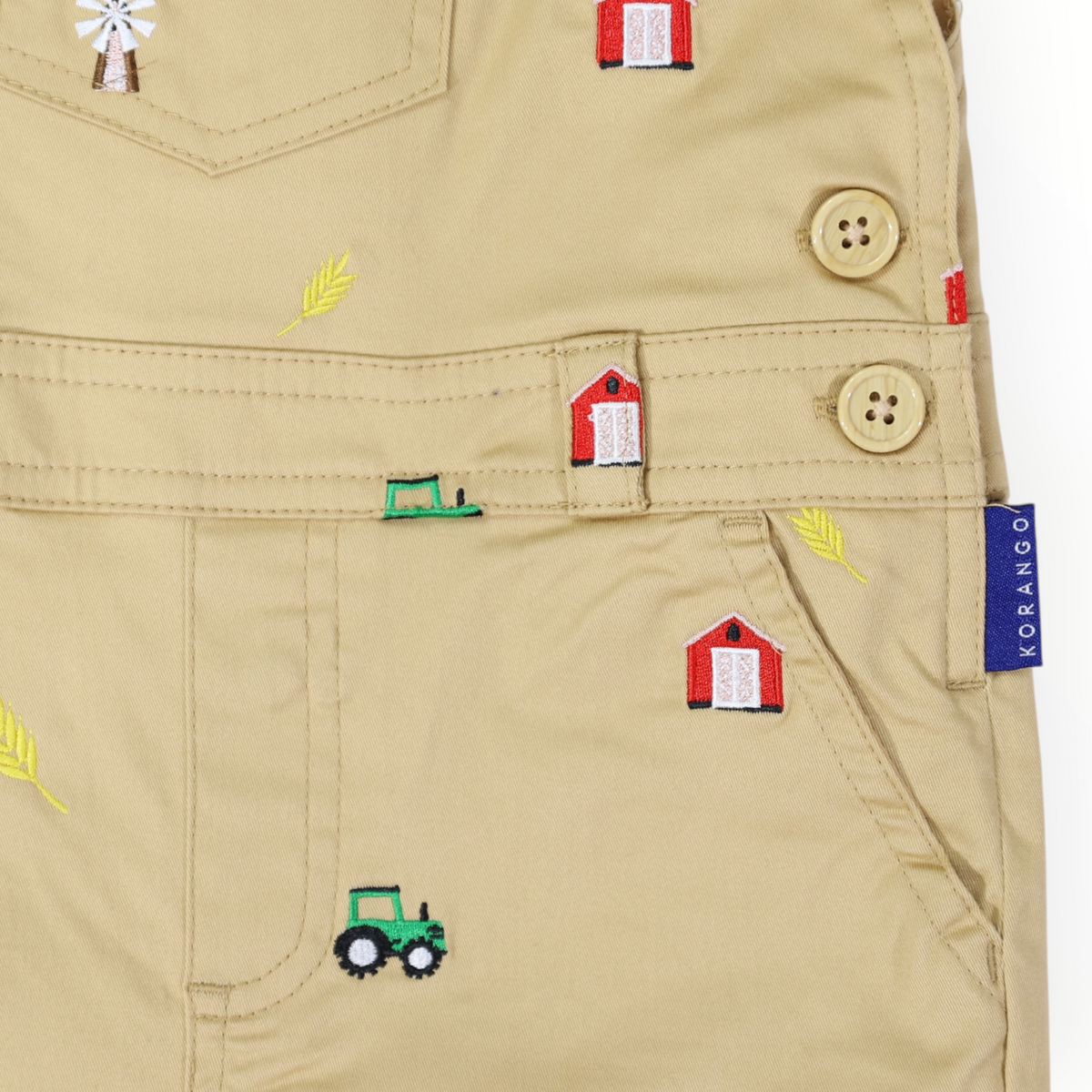 Emb. Overall Sand