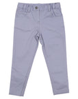 Stretch Chino with Adjustable Waist Grey