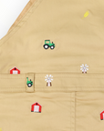Emb. Overall Sand