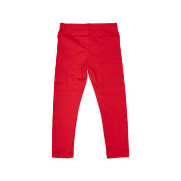 Cotton Stretch Legging Red