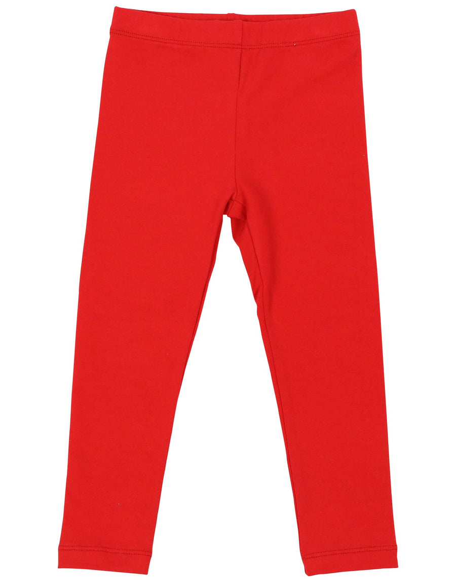 Cotton Stretch Legging Red