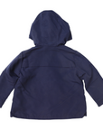 Microfibre Raincoat Cotton Lined Navy