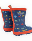 Construction Gumboot Navy