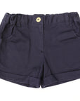 Stretch Twill Short Deep Navy