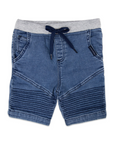 Stretch Denim Short Light