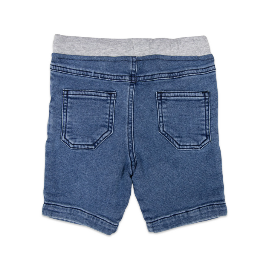 Stretch Denim Short Light