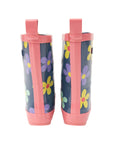 Flower Gumboot Navy