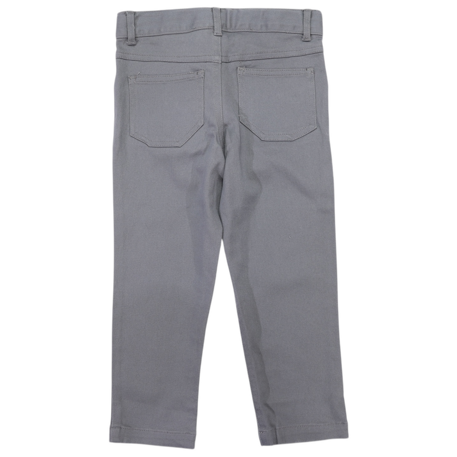Stretch Twill Chino Charcoal