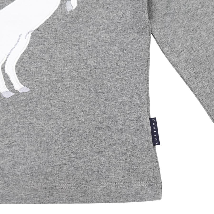 Unicorn Top Charcoal