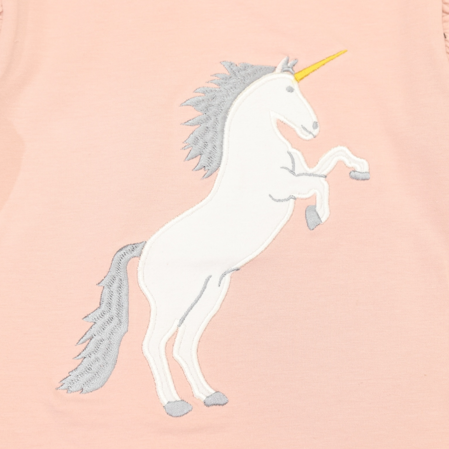Unicorn Top Dusty Pink