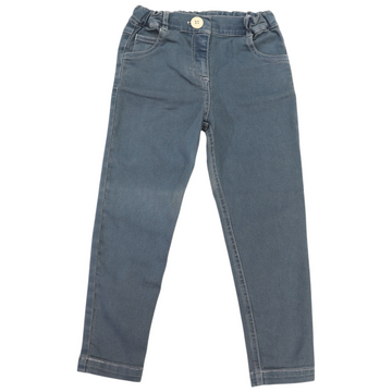 Adjustable Waist Stretch Denim Jean Charcoal