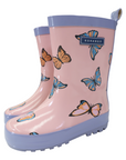 Butterfly Gumboot Fairytale Pink