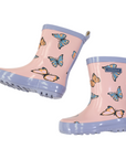 Butterfly Gumboot Fairytale Pink