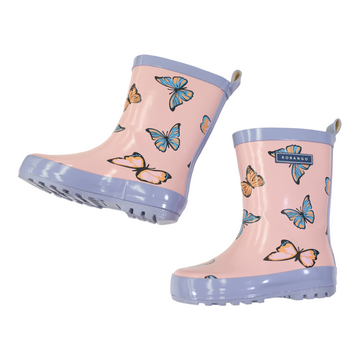 Butterfly Gumboot Fairytale Pink