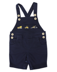 Trucks and Diggers Embroidered Shortall Navy