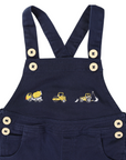 Trucks and Diggers Embroidered Shortall Navy