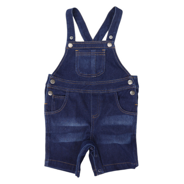 Denim Stretch Shortall Dark Wash