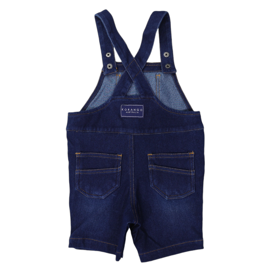 Denim Stretch Shortall Dark Wash