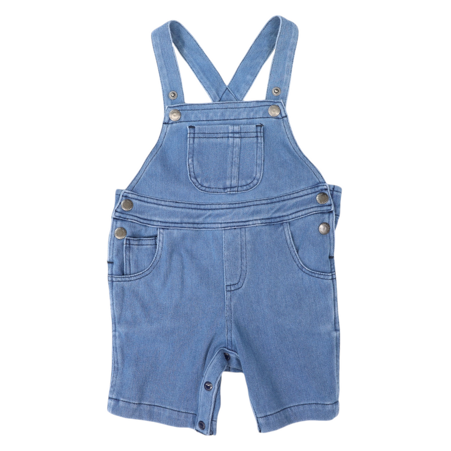 Denim Stretch Shortall Light Wash