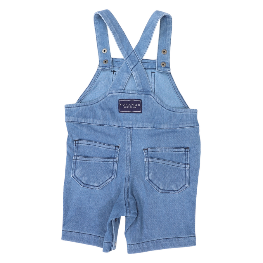 Denim Stretch Shortall Light Wash