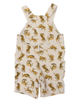 Tiger Print Cotton Overall Tapioca