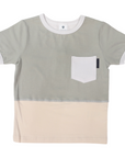 Contrast Tee Green