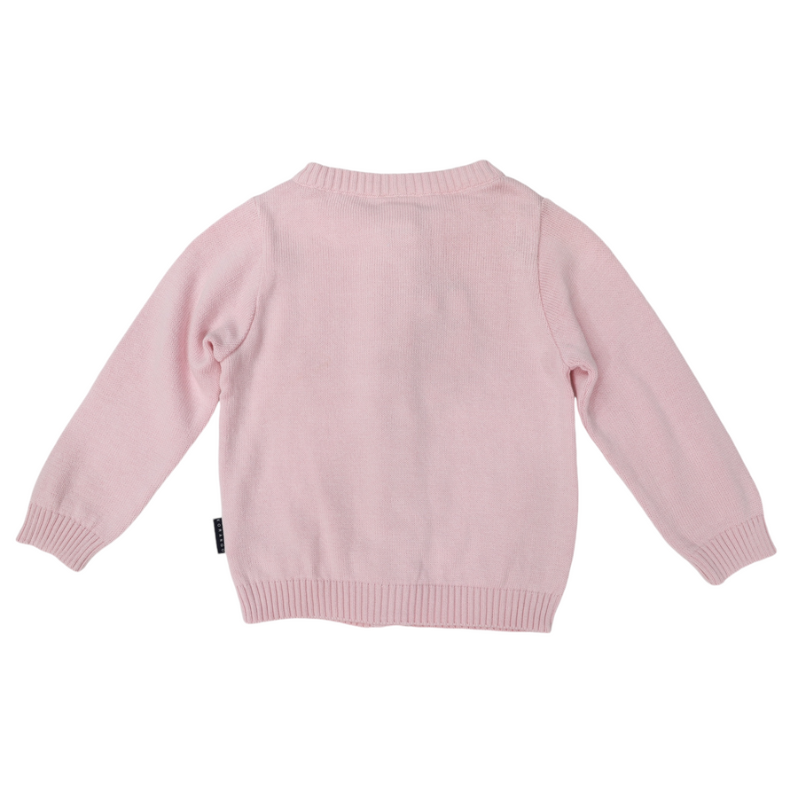 Knit Cardigan Pink