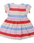 Cotton Dress Stripe Pink