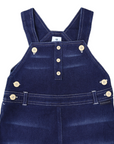 Denim Pinafore Dark Wash