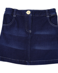 Denim Skirt Dark Wash