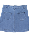 Denim Skirt Light Wash