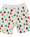 Cotton PJs Xmas Tree Print Cloud