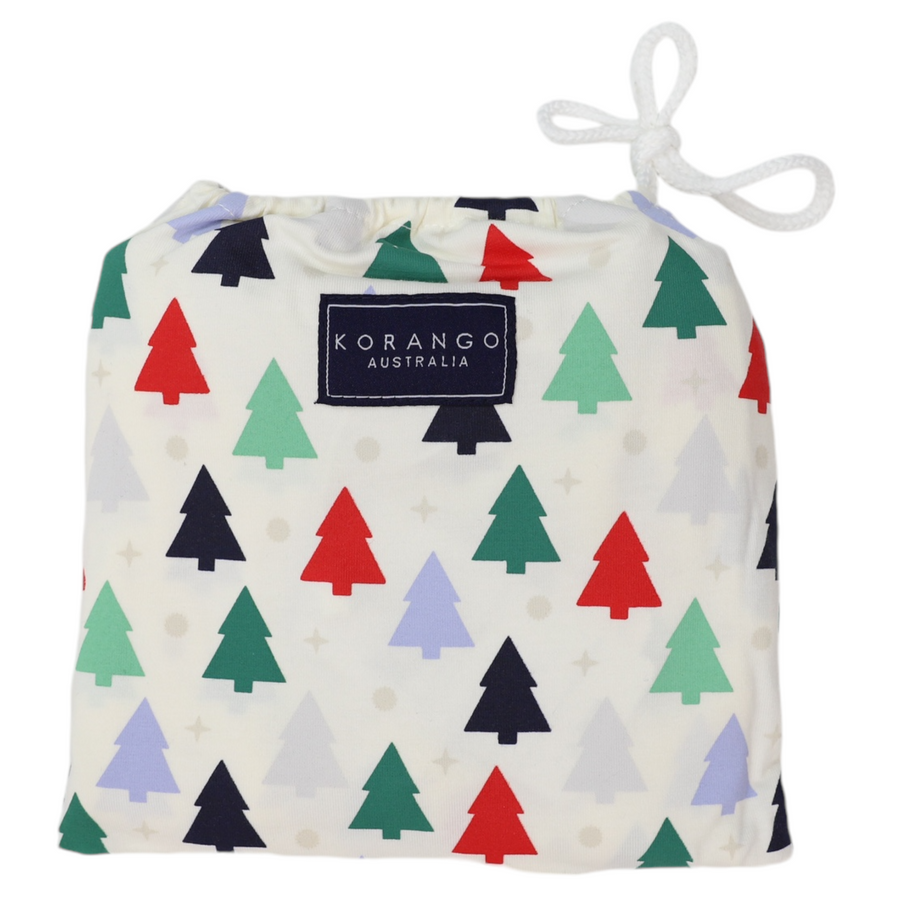 Cotton PJs Xmas Tree Print Cloud