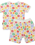 Cotton PJs Flower Print Cloud